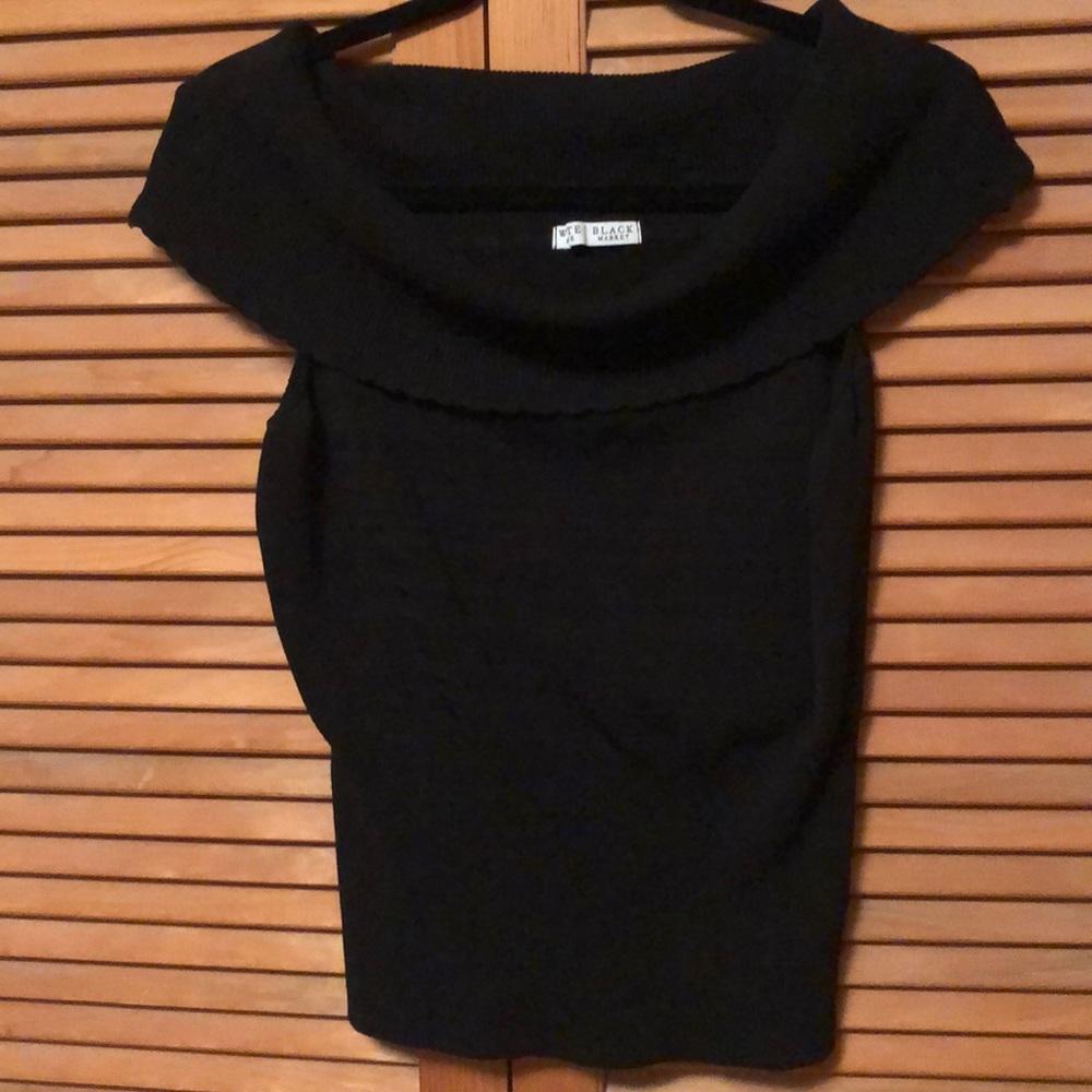 White House Black Market Black Top Size M